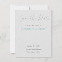Wedding Professional Design Modern Save the Date