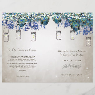 Wedding Program