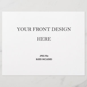 Wedding Program Booklet Printing 5.5x8.5"