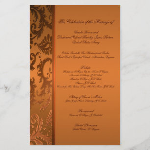 Wedding Program Insert (Side 2 & 3)