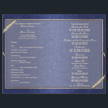 Wedding program template (three)<br><div class="desc">A "wedding program" with fully customisable templates enabling you to create the perfect program for guests. DESIGN - An elegant see through inlay is trimmed with a faux gold edge and is set against a background that may be changed to any colour of your choice. CUSTOMIZE IT: Add your own...</div>