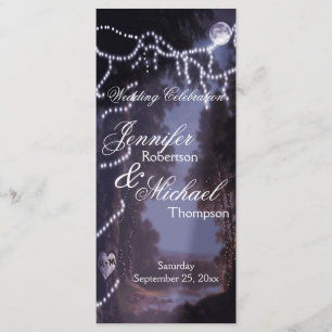 Wedding Program Tree Lights Programme