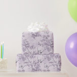 Wedding Purple Butterflies On Purple Background Wrapping Paper<br><div class="desc">Beautiful purple butterflies all on a purple background.

Wrap your shower or wedding gifts in this beautiful paper,  everyone will love.</div>