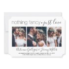 Wedding Reception 4 Photo Nothing Fancy Just Love