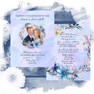 Wedding Reception After Party Celebration Card