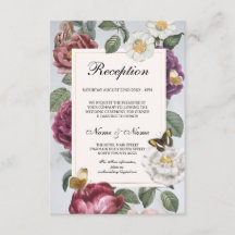 Wedding Reception Bloom Floral Flower Butterfly