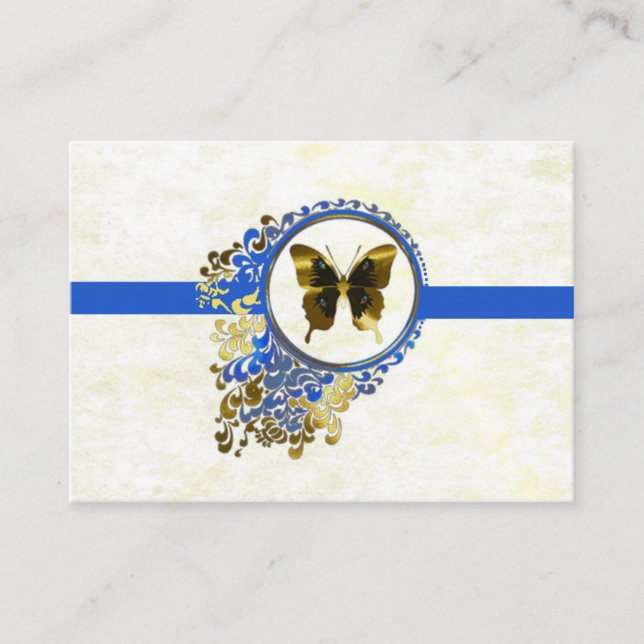 Wedding Reception Dinner Selection card (Front)