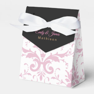 Wedding Reception Favour Boxes Pink Coronation