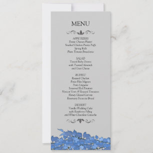 Wedding Reception Menu Cards