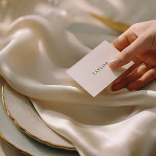 Wedding Reception Mini Guest's Profile Card 4 in 1