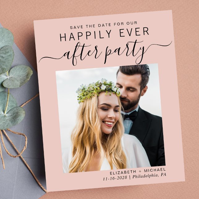 Wedding Reception QR Code Photo Save The Date (Your love story deserves a grand celebration!)