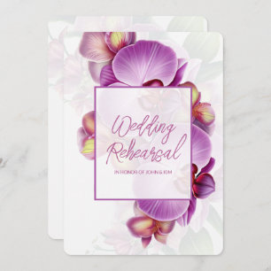 Wedding Rehearsal and Dinner Invitation