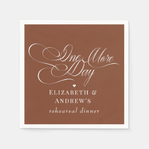 Wedding Rehearsal Dinner Napkin