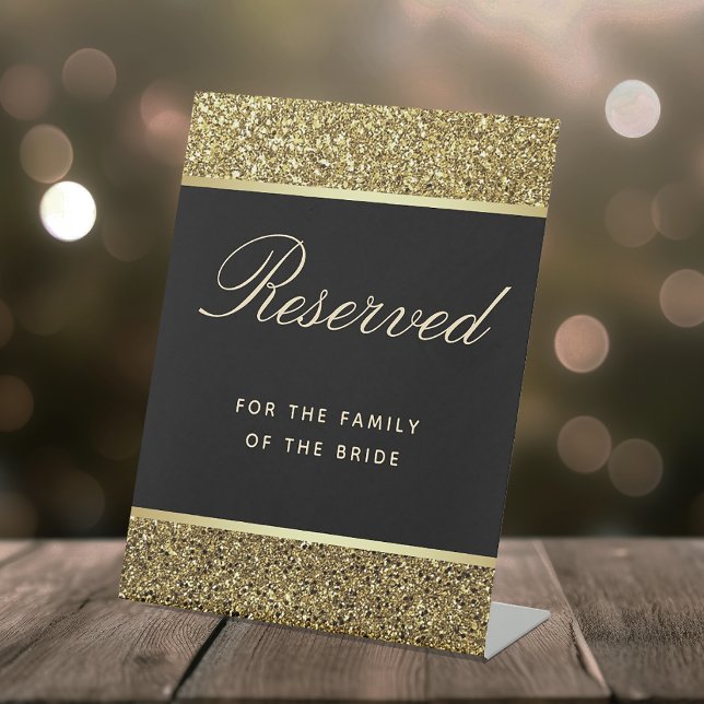 Wedding Reserved Pedestal Sign (Creator Uploaded)