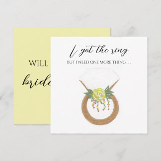 Wedding Ring Card
