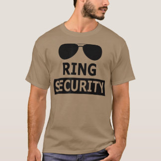 Wedding Ring Security Boy Ring Bearer Wedding Part T-Shirt