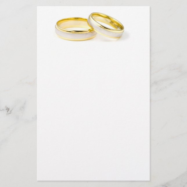Wedding Ring Stationery (Front)