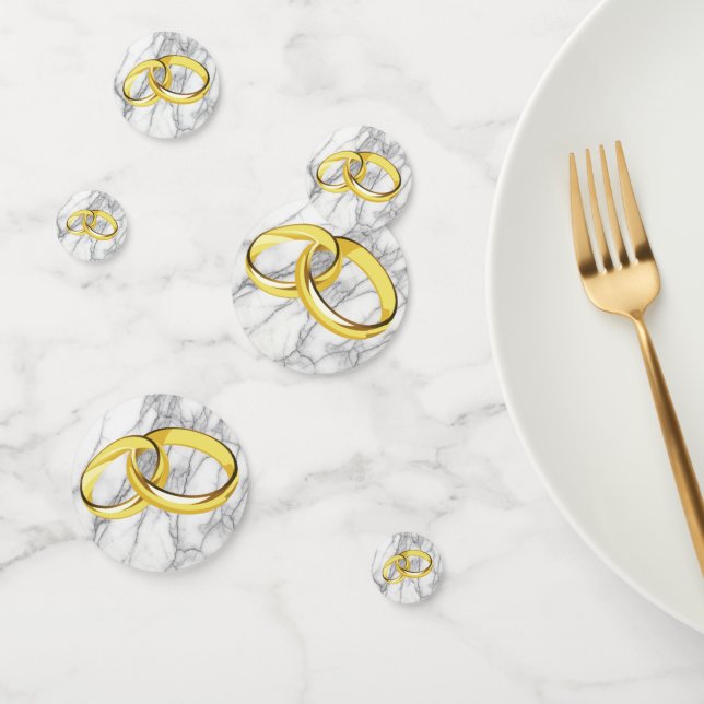 Wedding Rings Confetti (Group)
