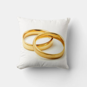 Wedding rings cushion