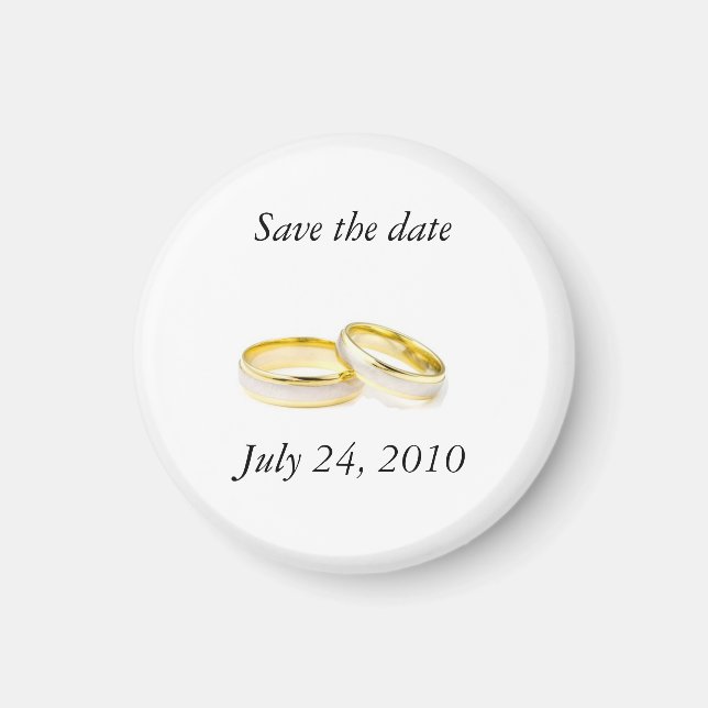 Wedding rings magnet (Front)