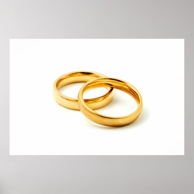 Wedding rings poster (Front)