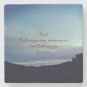 WEDDING ROMANTIC Coaster art design style