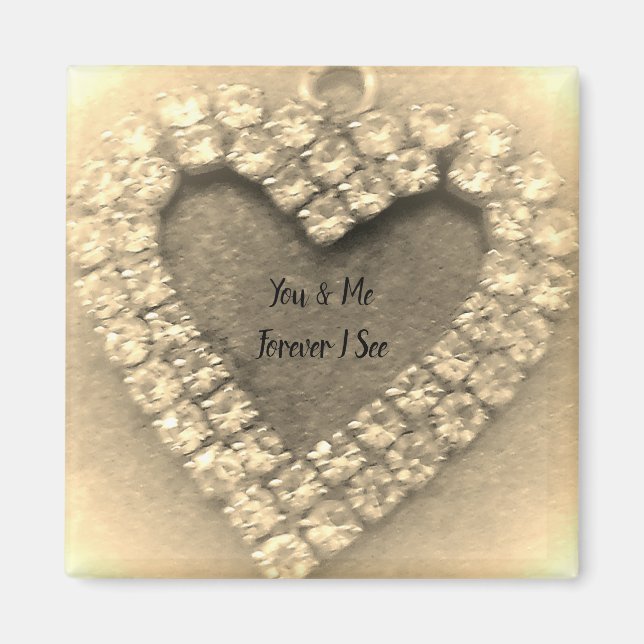 WEDDING ROMANTIC MAGNET STYLE DESIGN  (Front)