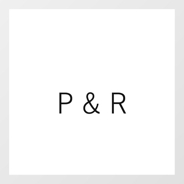 Wedding romantic partner add couple initial letter (Sheet)