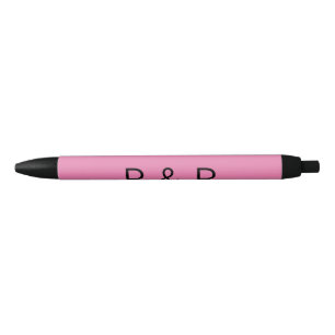 Wedding romantic partner add couple initial letter black ink pen