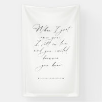 Wedding Romantic Quote Decor Signage