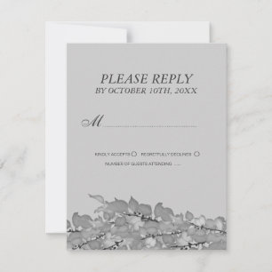 Wedding RSVP Cards or Wedding Reply Cards