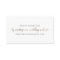Wedding RSVP Online Card