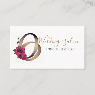 Wedding salon, wedding business card