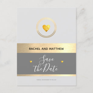 wedding / save the date announcement postcard