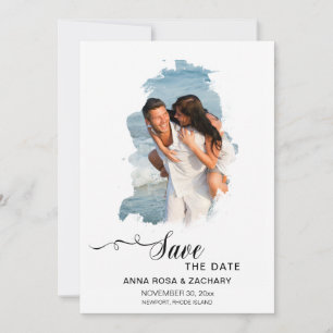 *~* WEDDING SAVE the DATE  - AR6 Website QR PHOTO Invitation