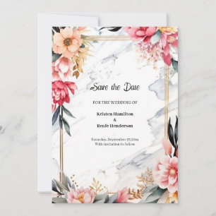 Wedding Save the Date Card