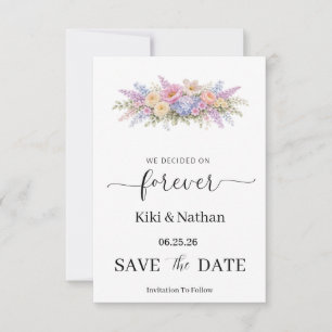 Wedding Save the Date Card