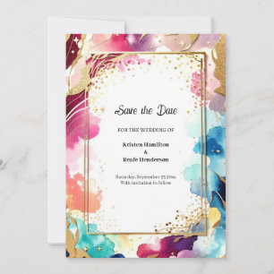 Wedding Save the Date Card