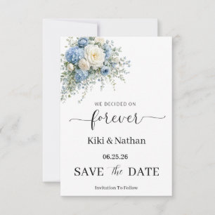Wedding Save the Date Card