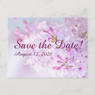 Wedding Save the Date customisable Announcement Postcard