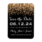 Wedding Save The Date Falling Stars Gold