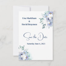 Wedding Save The Date Invitation