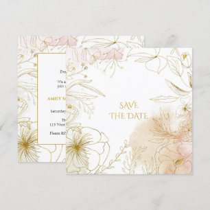 Wedding Save The Date Invitation