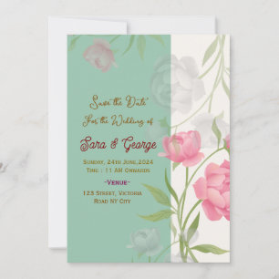 Wedding Save the Date Invitations 