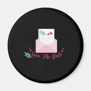 Wedding Save The Date Magnet