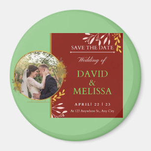Wedding Save the Date Magnet