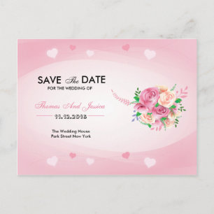 Wedding Save The Date Postcards