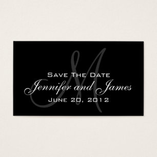 Wedding Save the Date Website Card