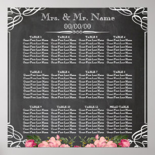 wedding seating chart