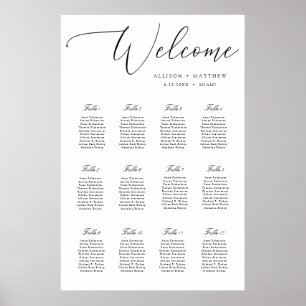 Wedding Seating Chart